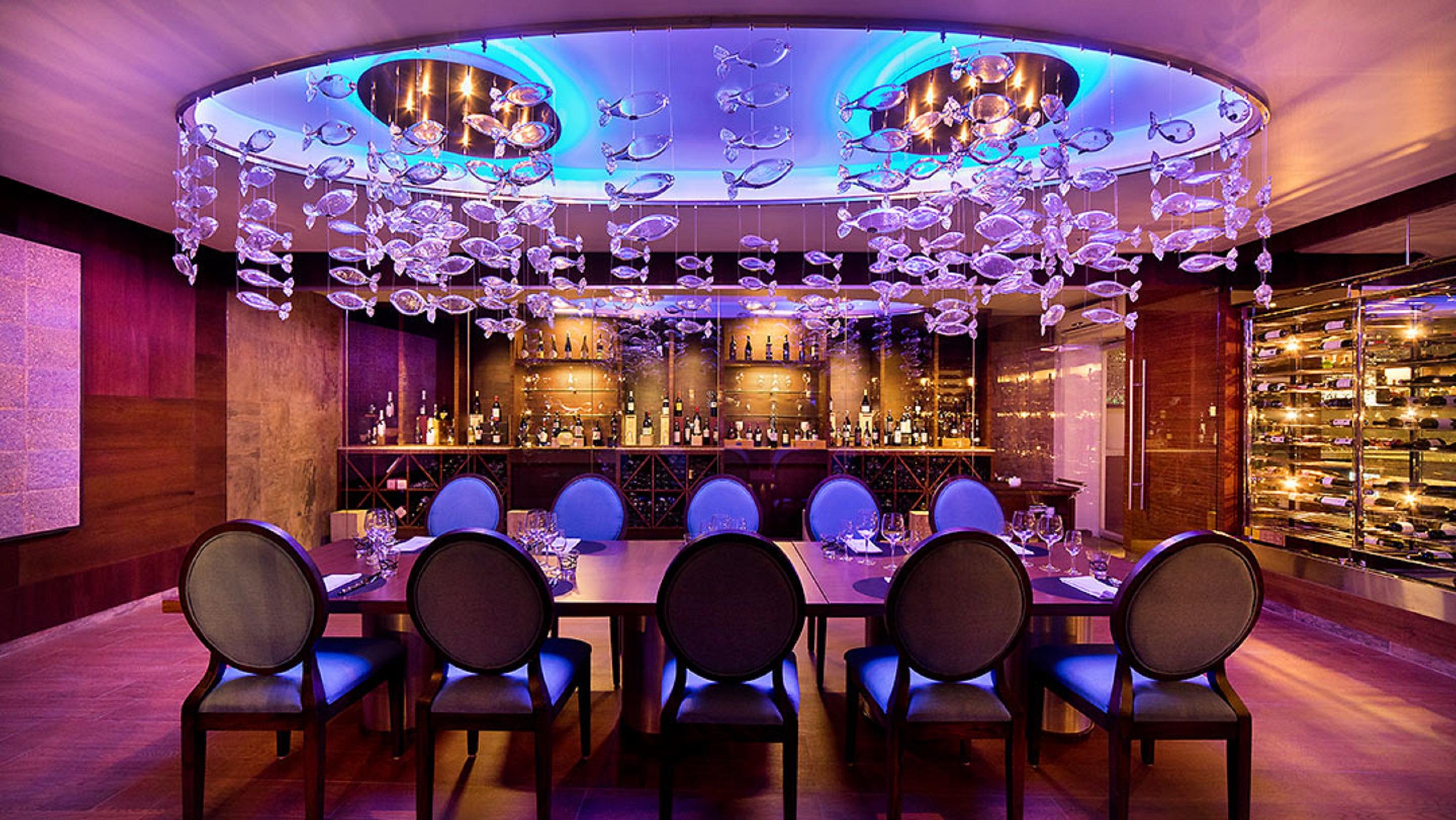 Palacio Mundo Imperial Riviera Diamante Acapulco Extérieur photo The private dining room at the restaurant